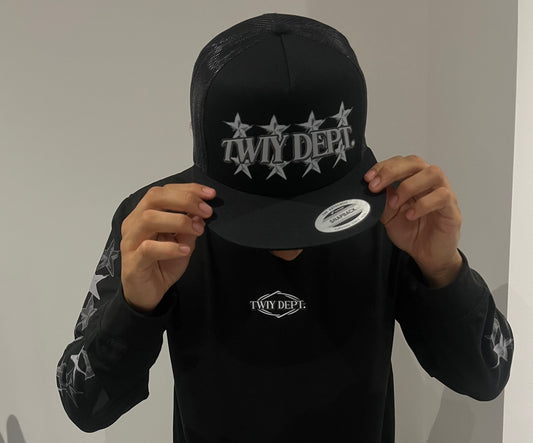 TWIY DEPT. BLACK SNAPBACK