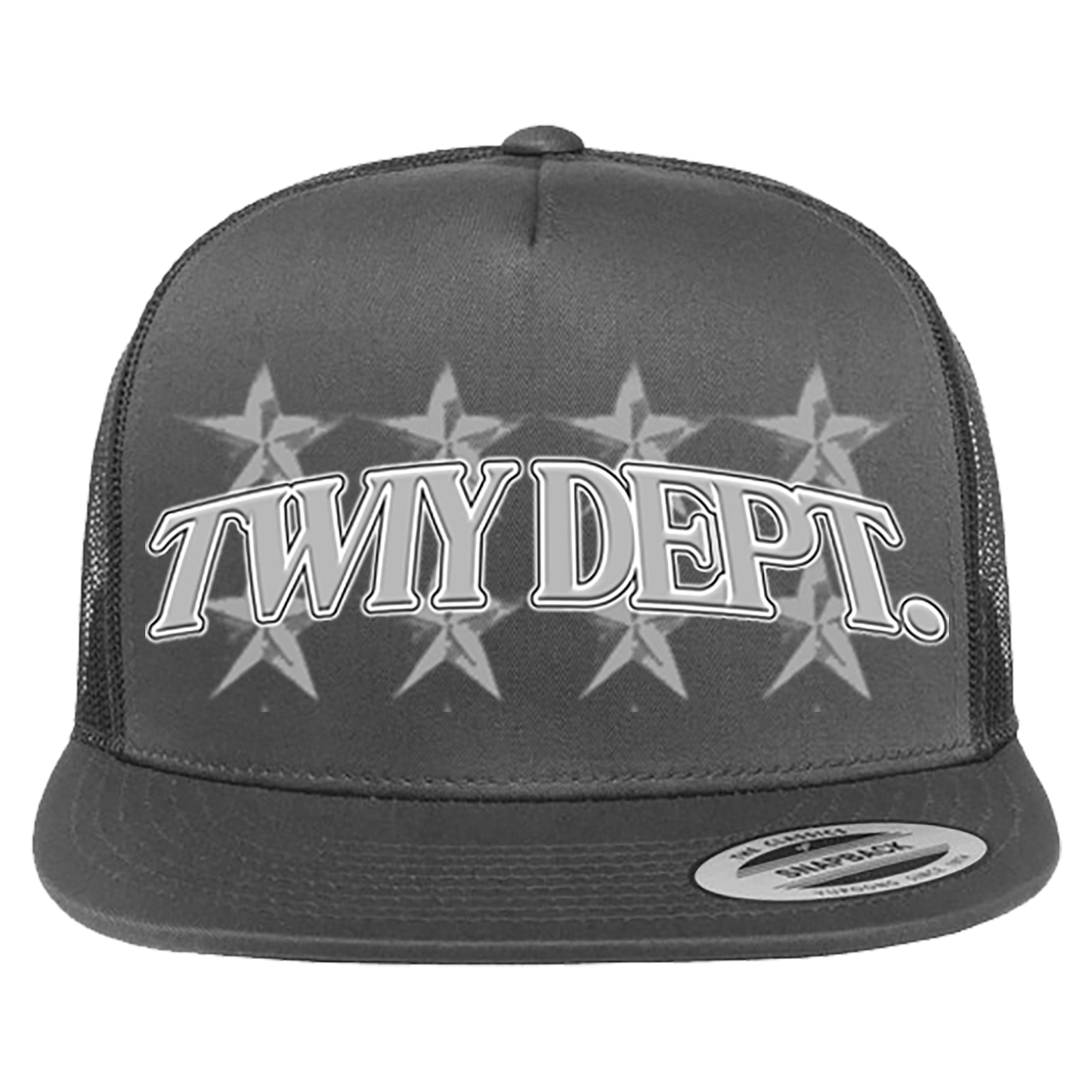 TWIY DEPT. CHARCOAL GREY SNAPBACK