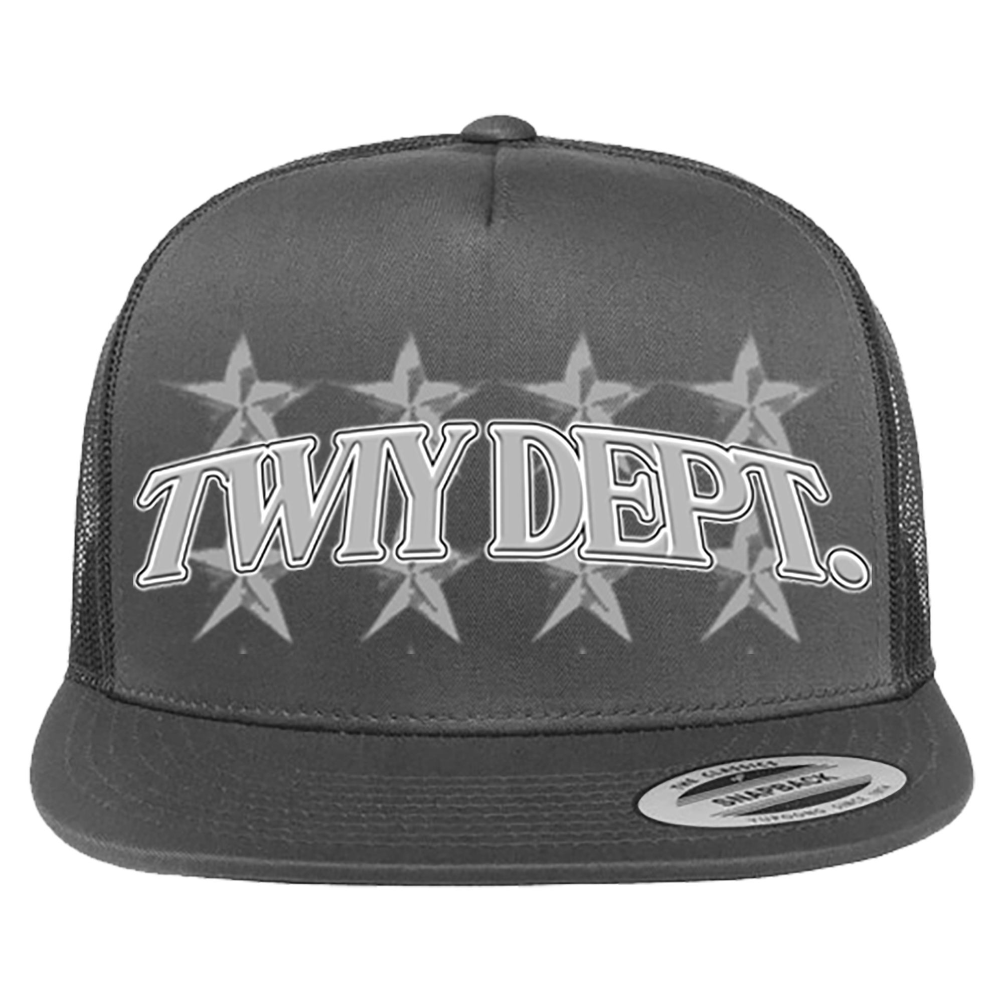 TWIY DEPT. CHARCOAL GREY SNAPBACK