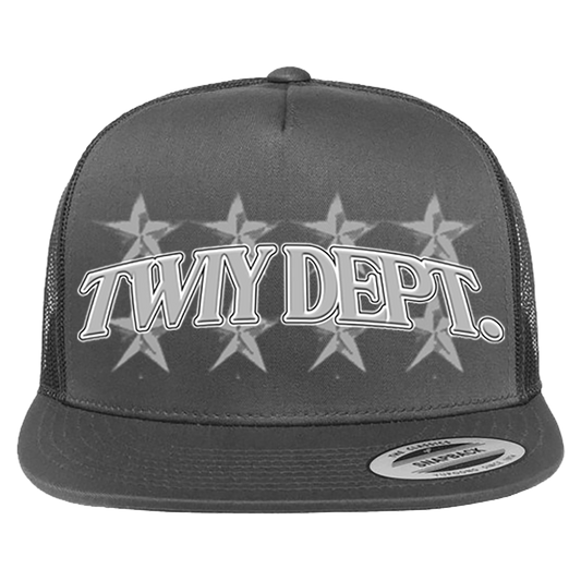 TWIY DEPT. CHARCOAL GREY SNAPBACK