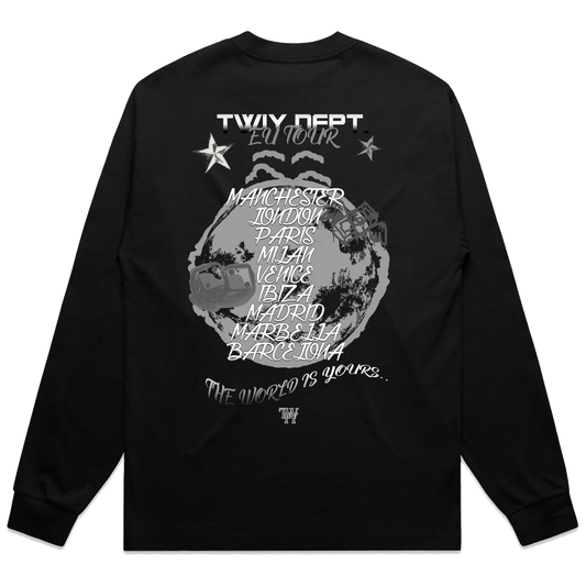 TWIY DEPT. BLACK EU TOUR TEE
