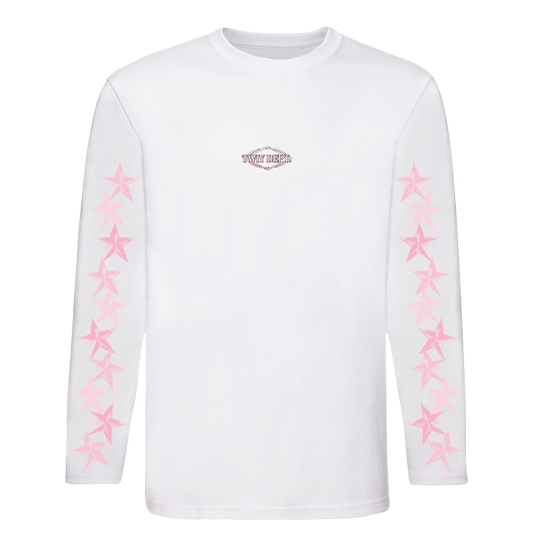 TWIY DEPT. PINK / WHITE EU TOUR TEE