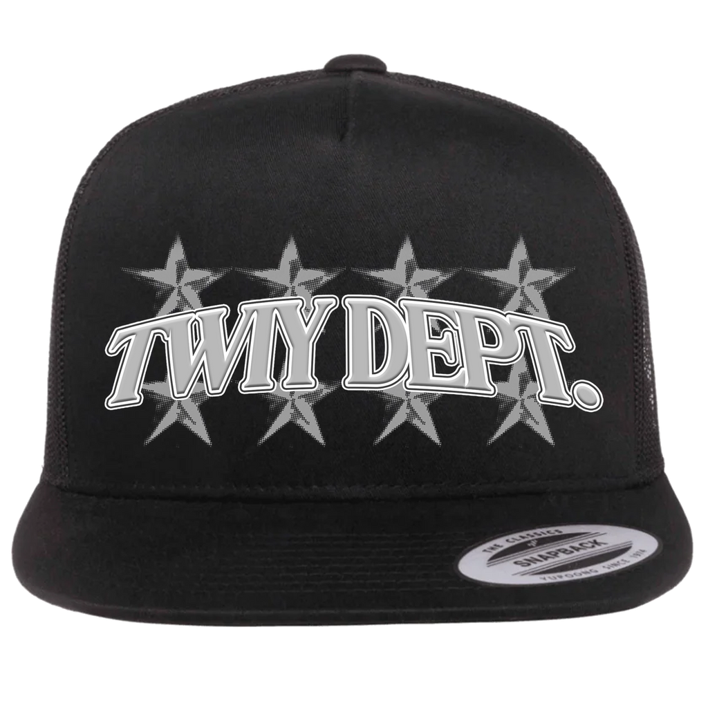 TWIY DEPT. BLACK SNAPBACK