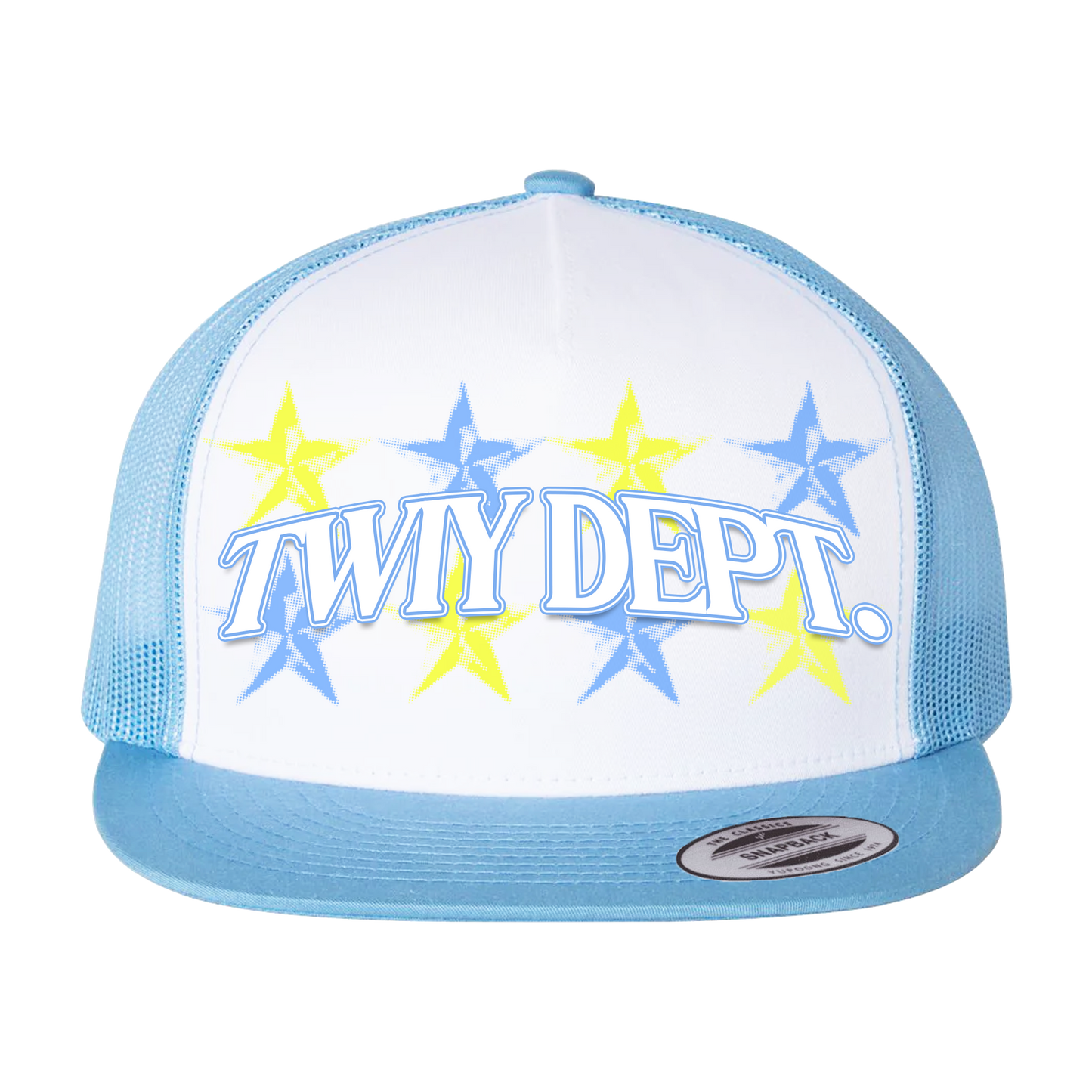 TWIY DEPT. BLUE/YELLOW SNAPBACK