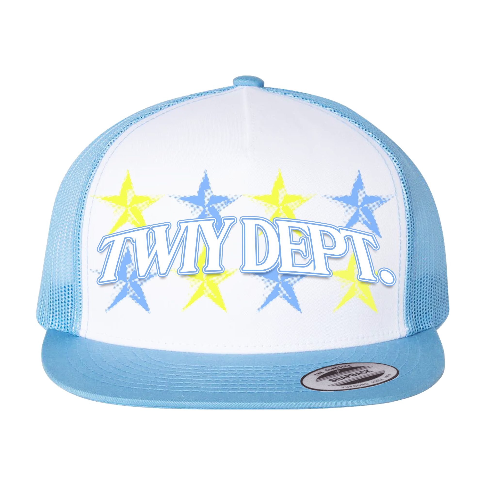 TWIY DEPT. BLUE/YELLOW SNAPBACK