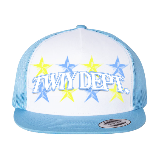 TWIY DEPT. BLUE/YELLOW SNAPBACK